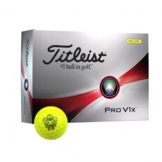 [ゴルフボール] タイトリスト PRO V1X ローナンバー イエロー もとまるプリント 1ダース