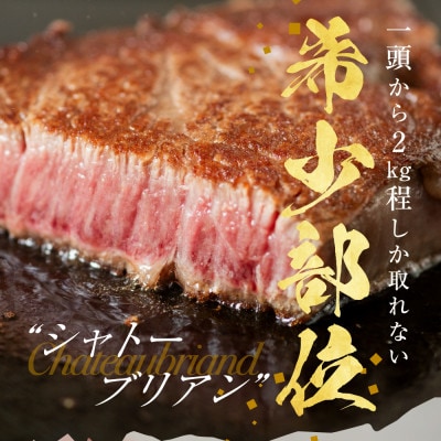 A5等級 飛騨牛 シャトーブリアンステーキ 2枚 牛肉 ヒレ トキノ屋食品