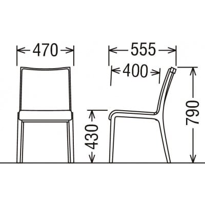 カリモク家具『ダイニングチェア』CW3605