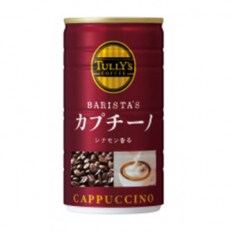 TULLY'S　COFFEE BARISTA'S カプチーノ 缶　180g×30本×2ケース