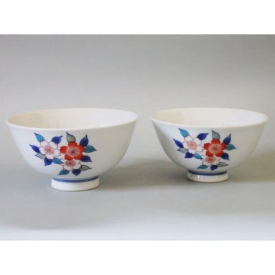 【伊万里焼】色鍋島夫婦茶碗