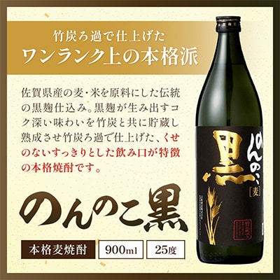 「The SAGA認定酒」麦焼酎900ml×3本セット