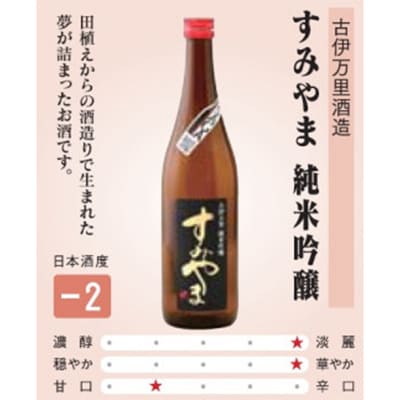 すみやま純米吟醸一升瓶