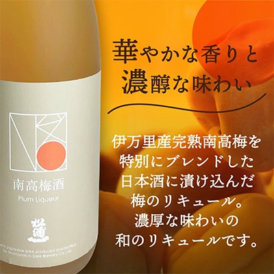 松浦一 プリュム 南高梅酒 古城梅酒 四合瓶2本セット