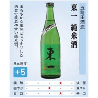 The SAGA認定酒 東一・東長・すみやま 純米酒3本セット【039-D313】