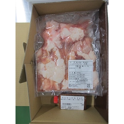 伊萬里牛ミックスホルモン　600g　特製タレ付き