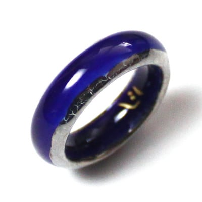 伊万里焼強化磁器指輪(瑠璃)13号