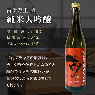 古伊万里「前」　純米大吟醸、純米吟醸　720ml×各1本