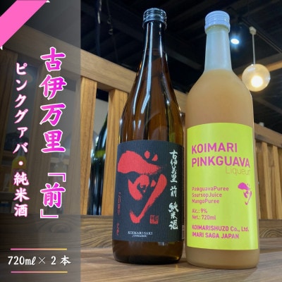 古伊万里前　ピンクグァバ&純米酒セット 019-D309