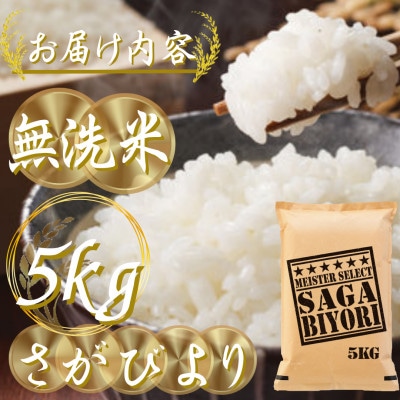 令和7年産【無洗米】さがびより 5kg 《マイスターセレクト》