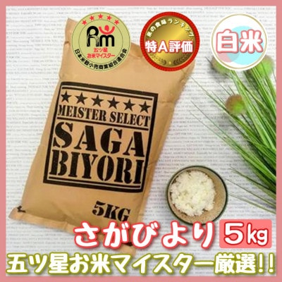 令和4年産《先行受付》さがびより【白米】5kg(伊万里市)