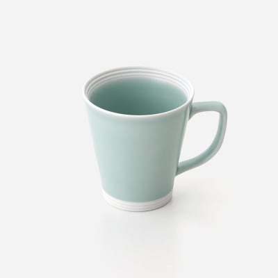 白彩・黒彩マグカップ　ペアセット