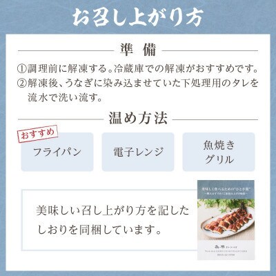 九州産うなぎ蒲焼 2匹(1匹 約240g)