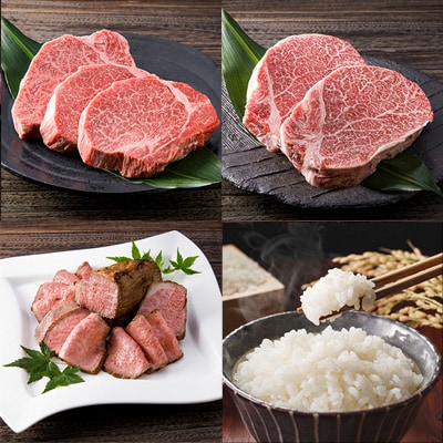 【毎月定期便】プレミアム伊万里牛　佐賀県産夢しずく棚田白米9kg　全12回