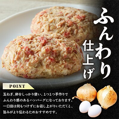 佐賀牛使用粗挽きハンバーグ　130g×5個