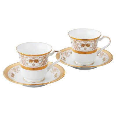 ジョージアンパレス アメリカンカップ&ソーサーペア4858J/P59589 (伊万里市)