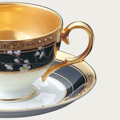 四季彩舞曲ティー・コーヒー碗皿揃(6客)(絵変り)4656-AS/N50787(伊万里市)