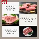 【伊万里牛】ステーキ 3種 食べ比べセット(イチボ 、サーロイン、ヒレ)約2,400g J250