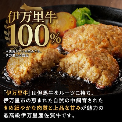 【伊万里牛100%使用】ちょっと贅沢おうちごはん!!伊万里牛ハンバーグ(1個70g17個入り×3袋)