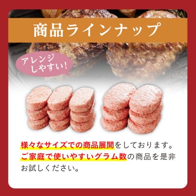 佐賀県産　がばいうまか!佐賀牛ハンバーグ　(150g×12個　計1.8kg)(伊万里市)