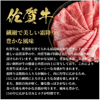 【和牛セレブ】佐賀牛 焼肉 肩ロース 250g(伊万里市)