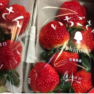 佐賀県産いちごさん 約240g×4パック(伊万里市)