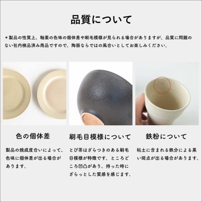 信楽焼・明山のボウルS　とび茶生成りセット　s18-wa11