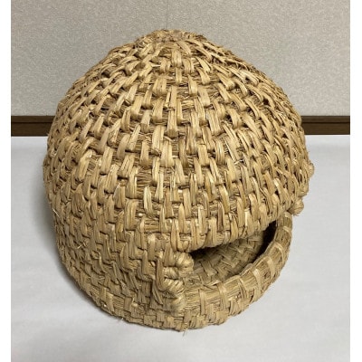 信楽産 稲わら製【猫ちぐらF】