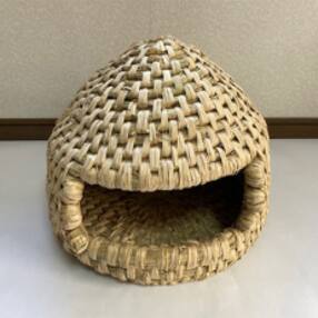 信楽産 稲わら製 【猫ちぐらH】 