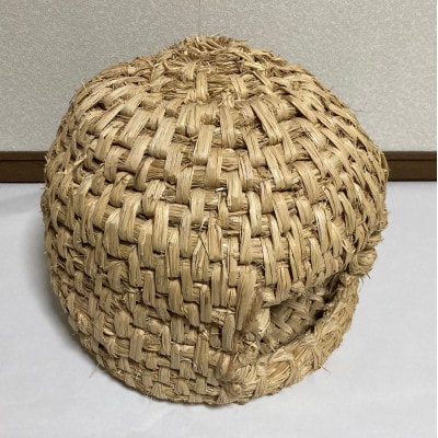 信楽産　稲わら製 【猫ちぐらH】