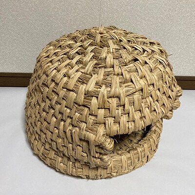信楽産 稲わら製 【猫ちぐらB】