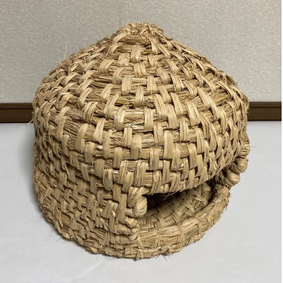 信楽産 稲わら製 【猫ちぐらB】