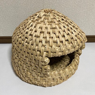 信楽産 稲わら製 【猫ちぐらE】