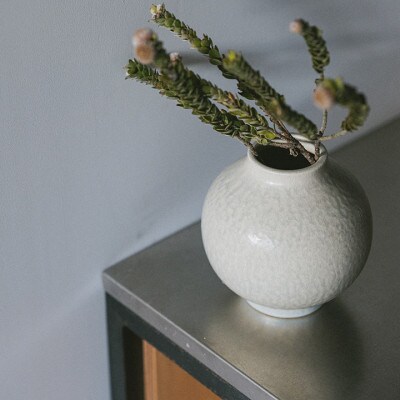 [HIJICA]　TONE VASE(S)　ブルーホワイト　HJC-09BW