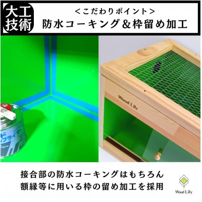 【強固な爬虫類ケージ】標準タイプ / オレンジ / 90×30×30cm