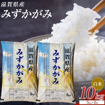 【令和7年産】近江米みずかがみ白米10kg(5kg×2袋)