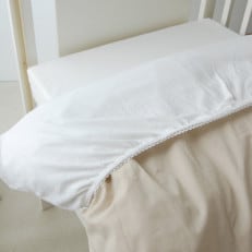 ベビー布団 掛け布団用 衿カバー パイル地(OW)　 | ふるさと納税のお礼品