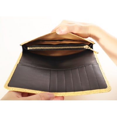 24金箔長財布