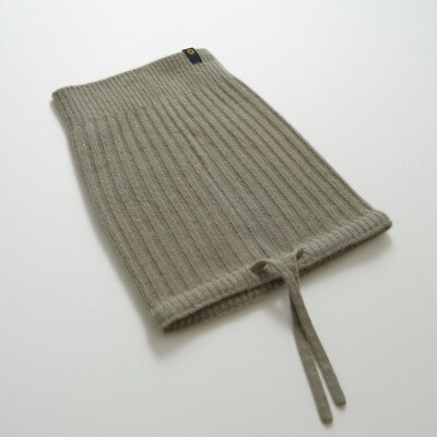 Baby Cashmere ベビーカシミヤ 2-Way ネックウォーマー オリーブグレー