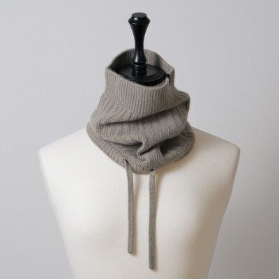Baby Cashmere ベビーカシミヤ 2-Way ネックウォーマー オリーブグレー