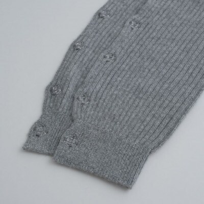 ベビーカシミヤ Baby Cashmere 3way ウォーマー ライトグレー