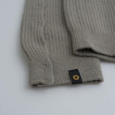 ベビーカシミヤ Baby Cashmere 3way ウォーマー オリーブグレー
