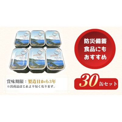 京都 橋立印オイルサーディン(いわし油づけ)30缶入 防災など非常食の備蓄としても人気