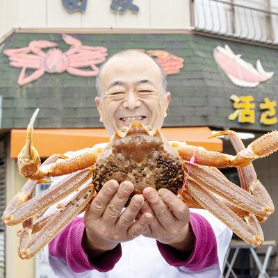 松葉蟹 ほぐし身(特々特大) ※活き蟹1200g級使用【甲羅盛り】