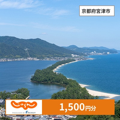 【じゃらんふるさと納税クーポン】 京都府宮津市でつかえる1,500円 クーポン