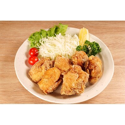 九州産若鶏骨なしからあげもも肉1kg(約25個入)揚げ方レシピとからあげ粉付き からあげの聖地