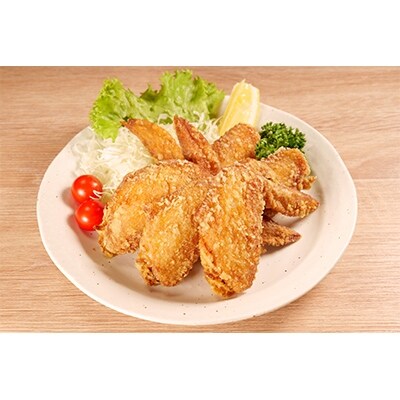 九州産若鶏からあげ手羽先1kg(約15本入) 揚げ方レシピとからあげ粉付き からあげの聖地