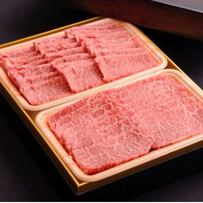 おおいた和牛食べ比べセット(上カルビ&上ロース)(合計600g)(中津市)