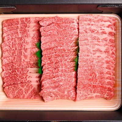 おおいた和牛3種盛(カルビ・ロース・赤身)(合計750g)(中津市)