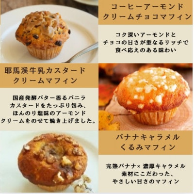 リタスーツおすすめマフィン詰め合わせ　6個セット(3種類×各2個)